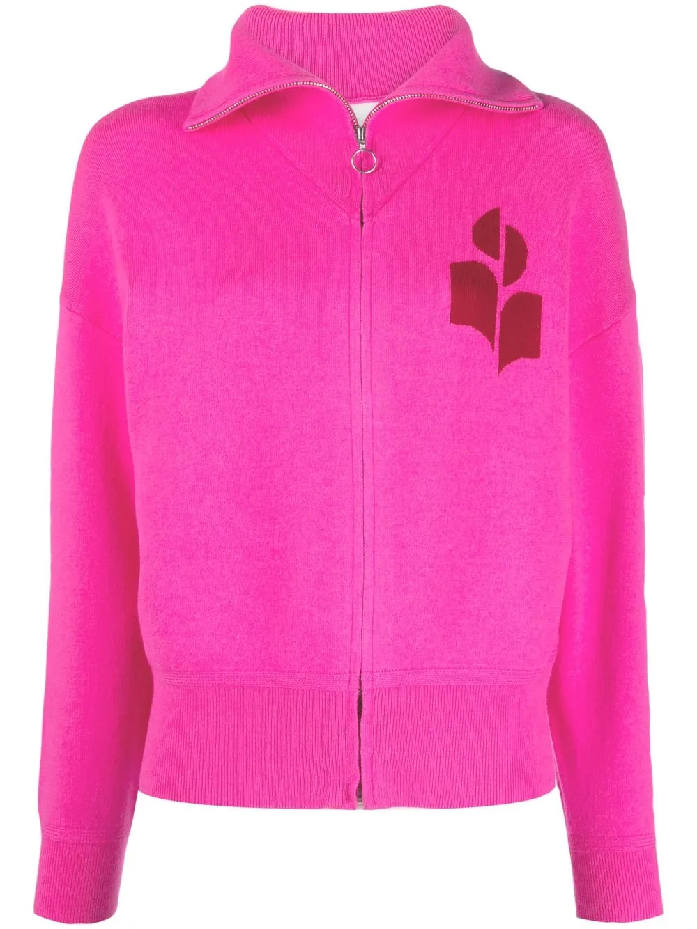 

Isabel Marant Étoile cárdigan con cierre - Rosado