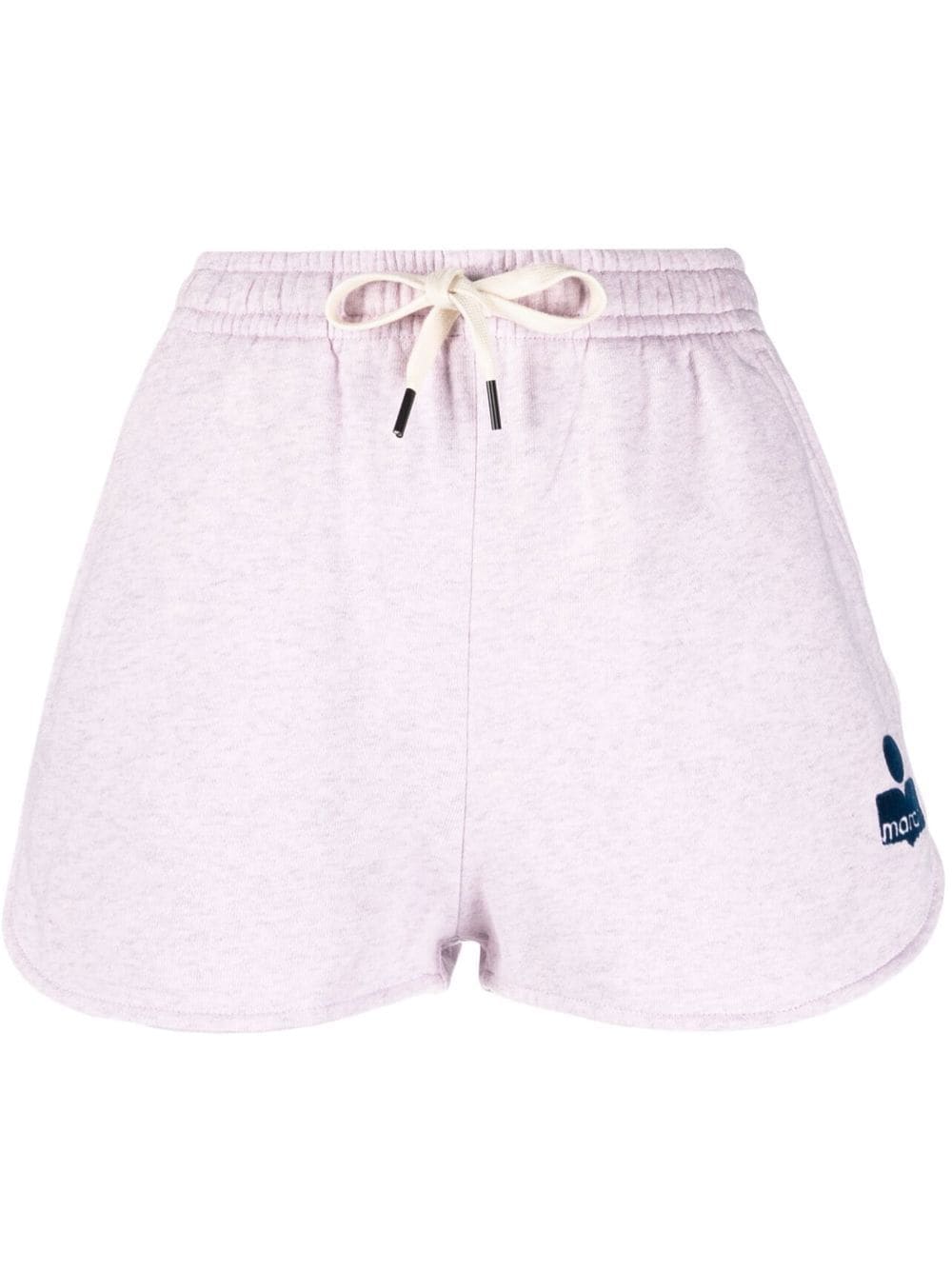 Isabel Marant Étoile Logo-print Shorts In Pink