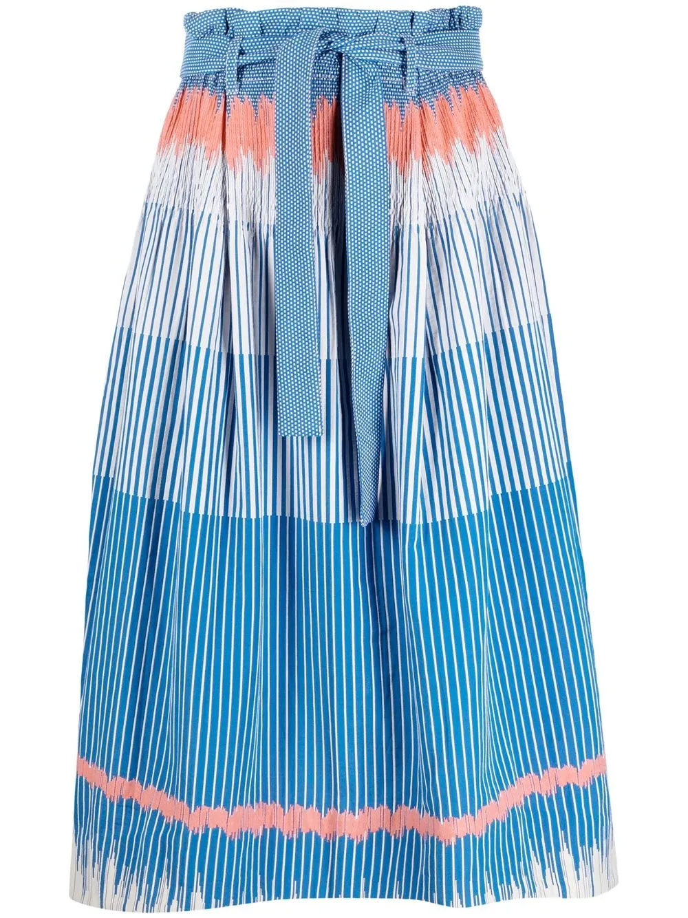 

Henrik Vibskov Exhale tie-waist skirt - Blue