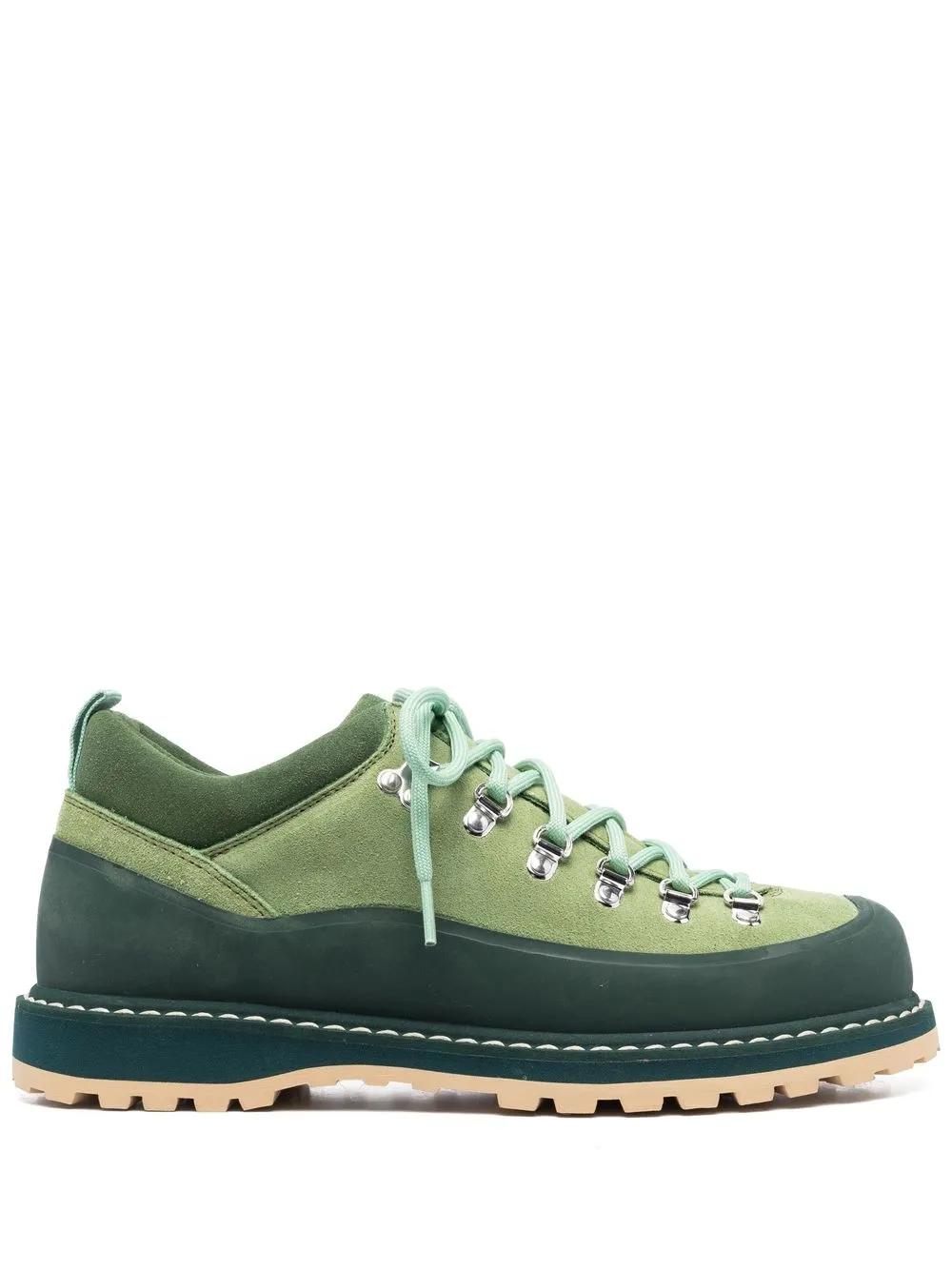 

Diemme panelled lace-up boots - Green