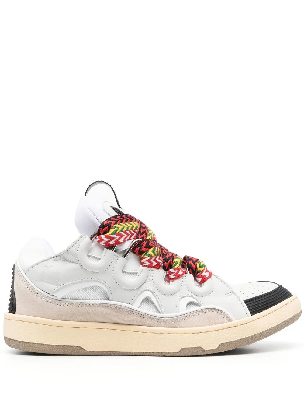 

Lanvin Curb lace-up sneakers - White