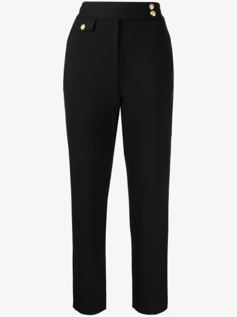 Veronica Beard Renzo slim-fit cropped trousers