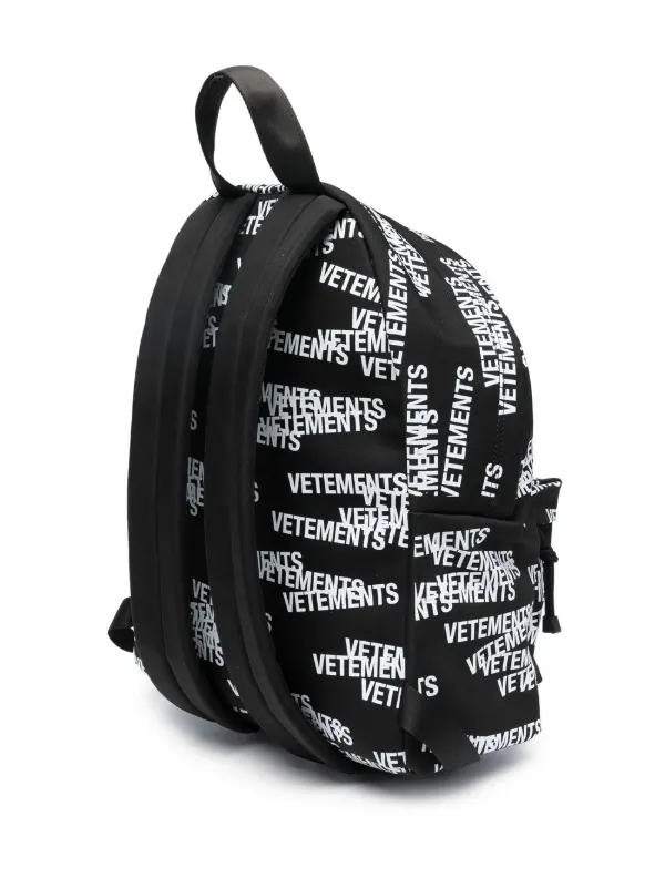 VETEMENTS logo-print Backpack - Farfetch