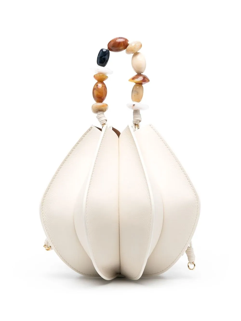 

Ulla Johnson Lotus Flower clutch bag - Neutrals