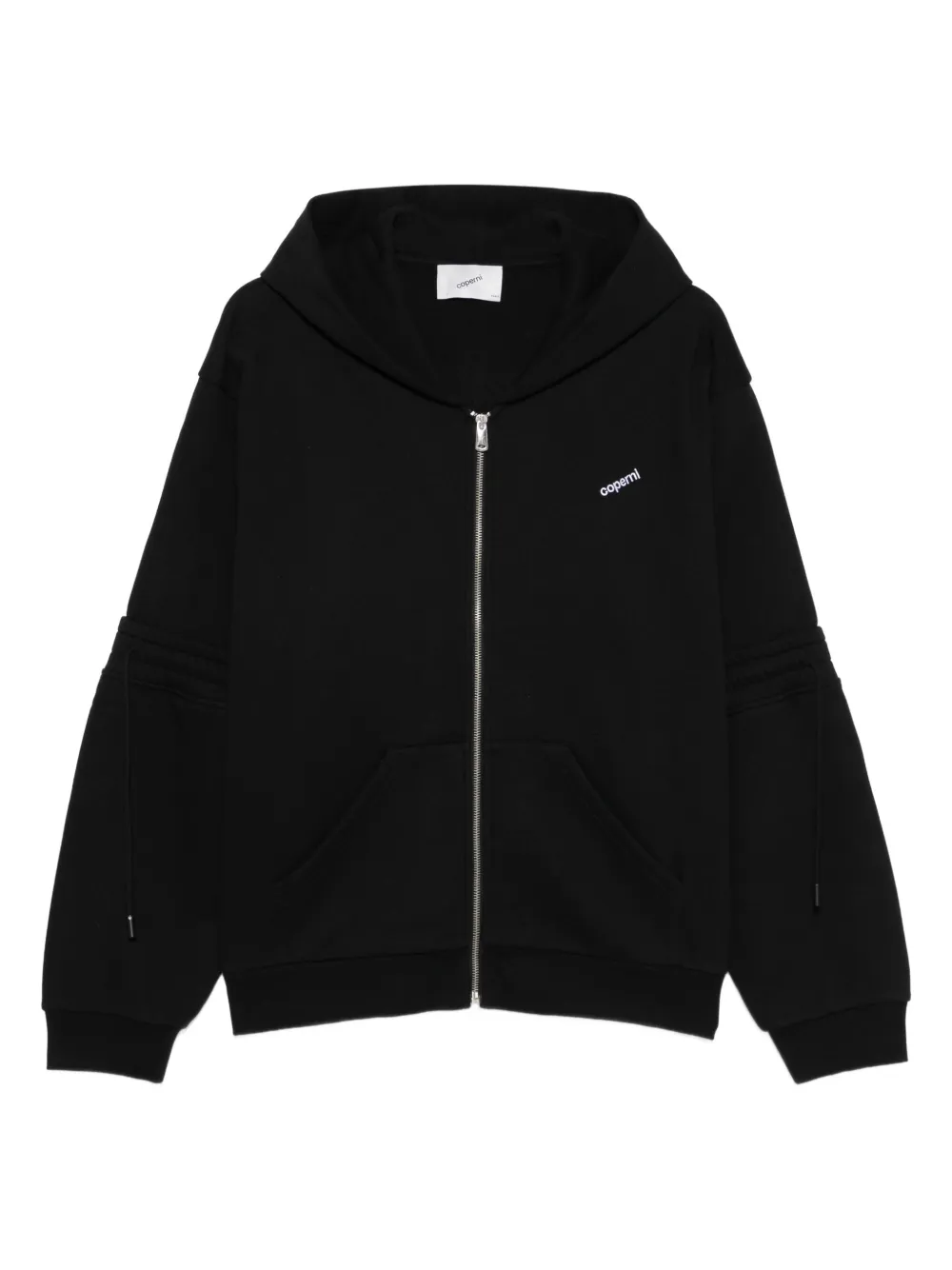 Coperni Hybrid Hoodie In Black