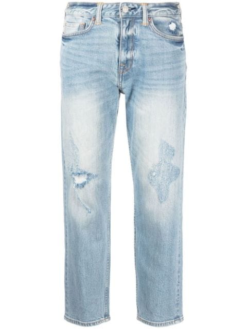 EVISU - straight-leg cropped jeans