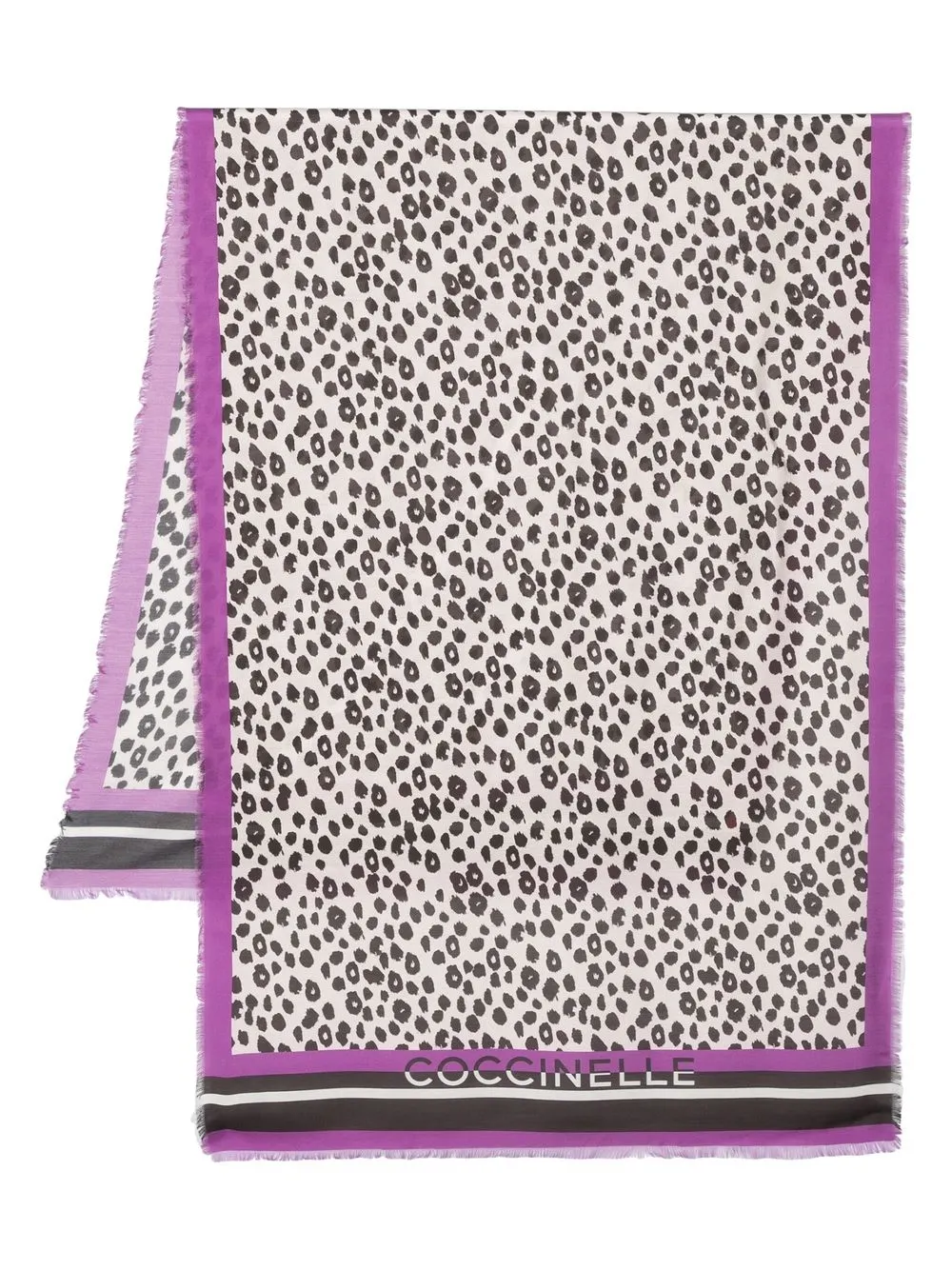 

Coccinelle leopard print scarf - Neutrals