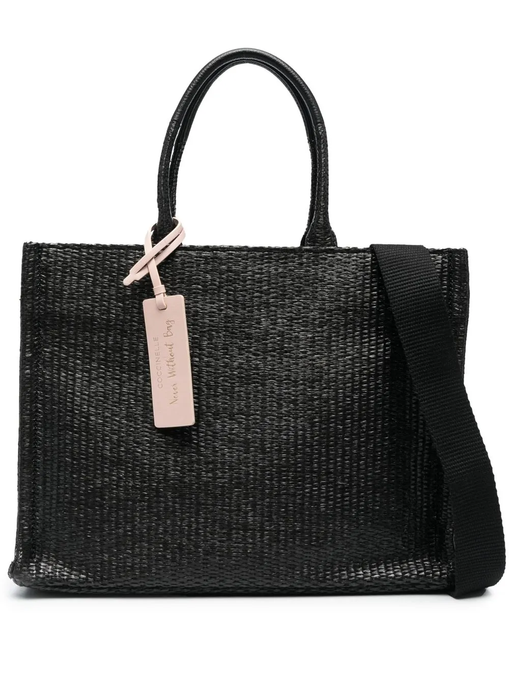 

Coccinelle Never Without leather tote bag - Black