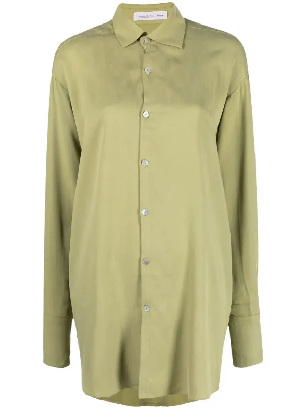 Ludovic De Saint Sernin Go To Shirt Dress - Farfetch