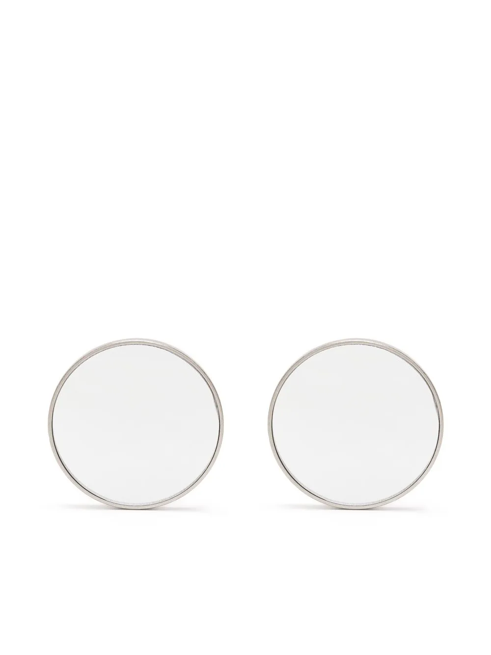 MM6 MAISON MARGIELA OVERSIZE MIRROR EARRINGS