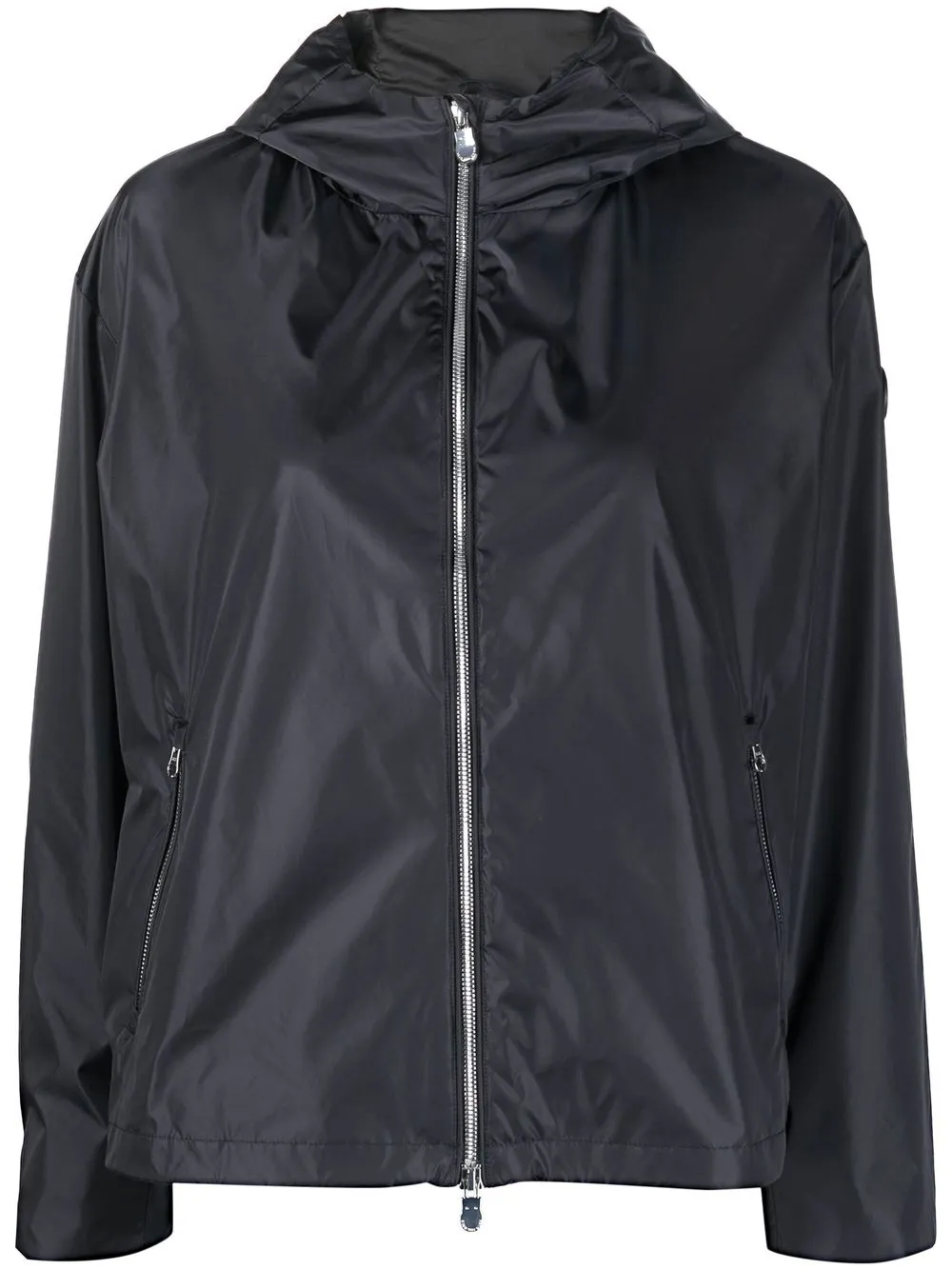 Save The Duck hooded rainwear jacket - Black