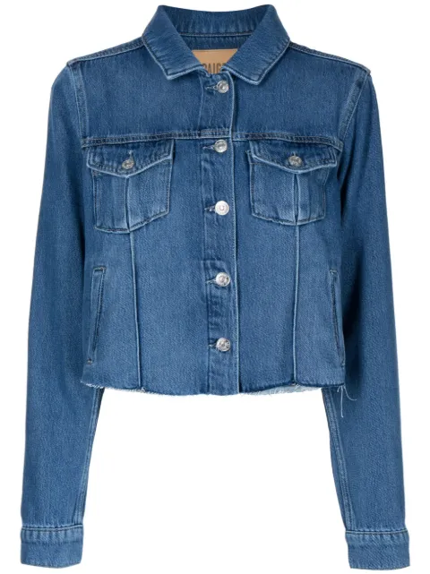 PAIGE - Rowan cropped denim jacket