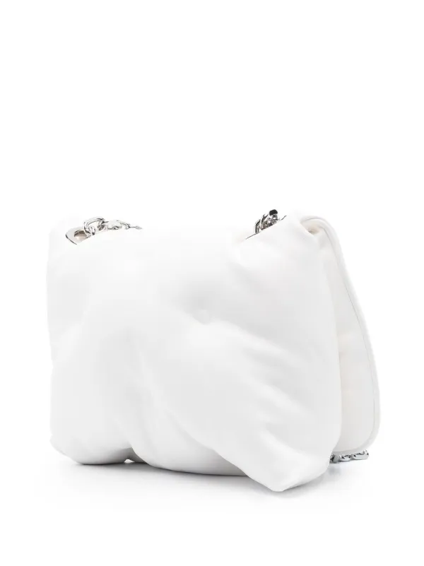 Maison Margiela Small Glam Slam Flap Shoulder Bag | White