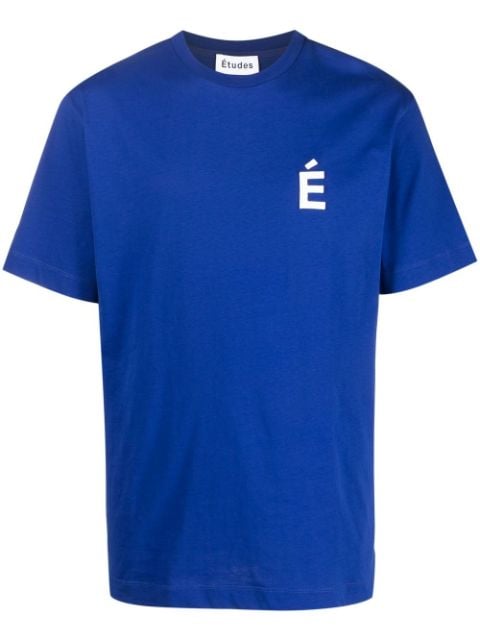 Etudes logo-apliqué crew-neckT-shirt