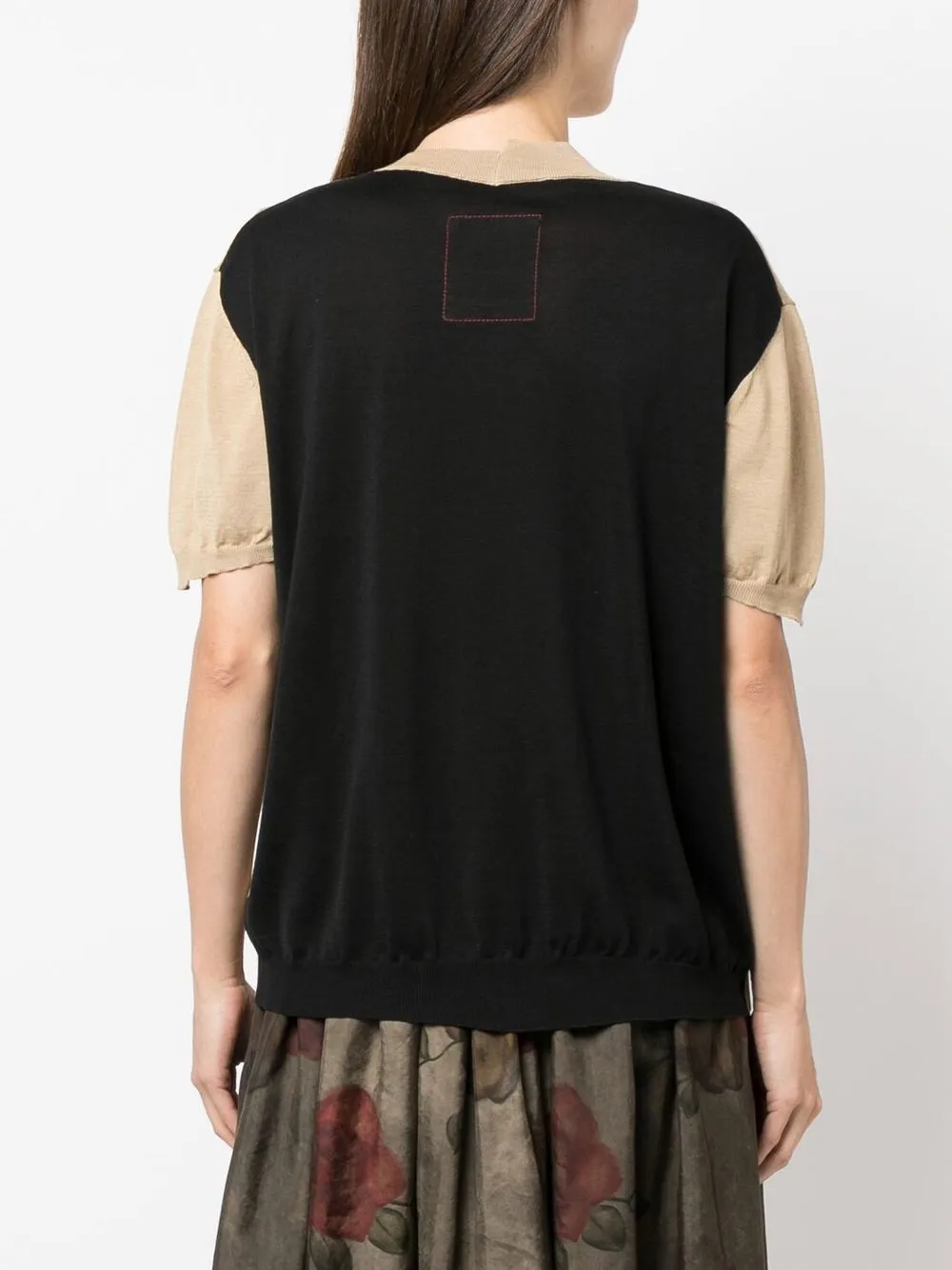 round neck knit top