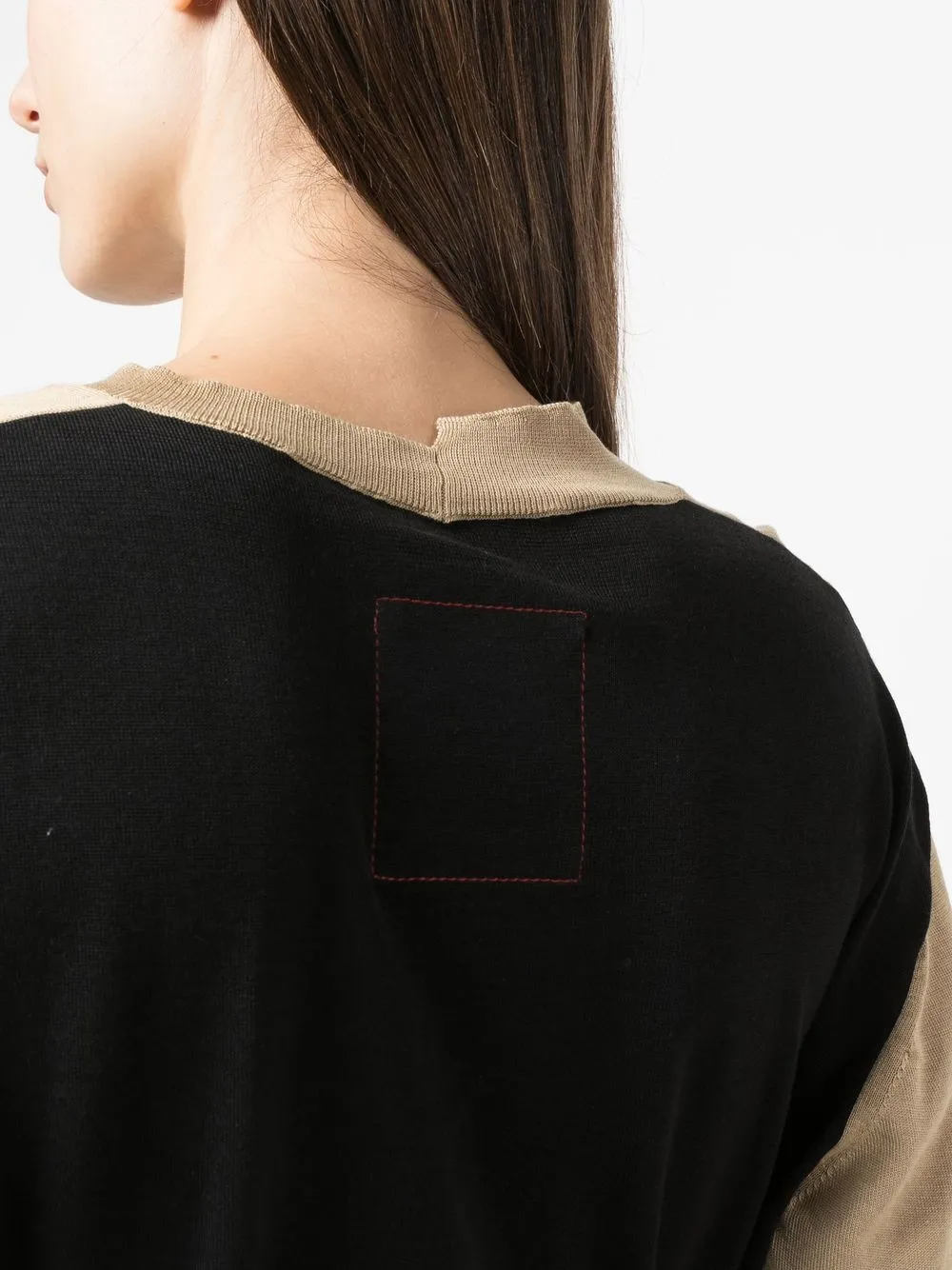 round neck knit top
