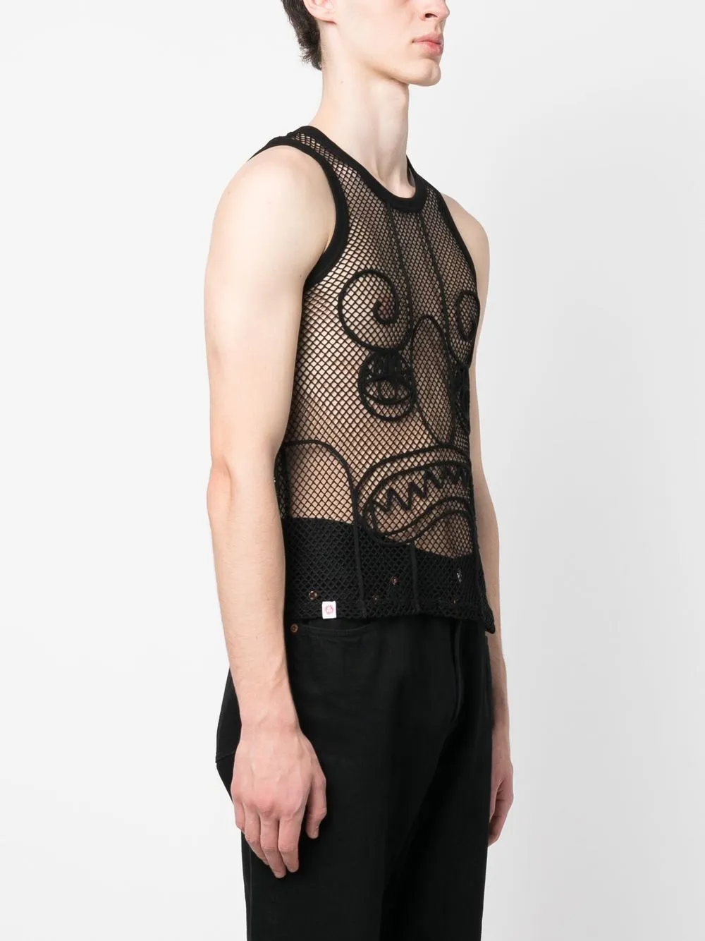 CHARLES JEFFREY LOVERBOY メッシュキャミソール Sサイズ CHARLES JEFFREY LOVERBOY メッシュキャミソール Sサイズ