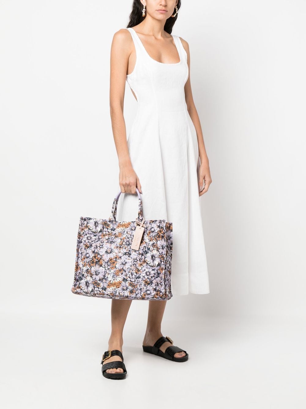 Coccinelle Never Without floral-print Tote Bag - Farfetch