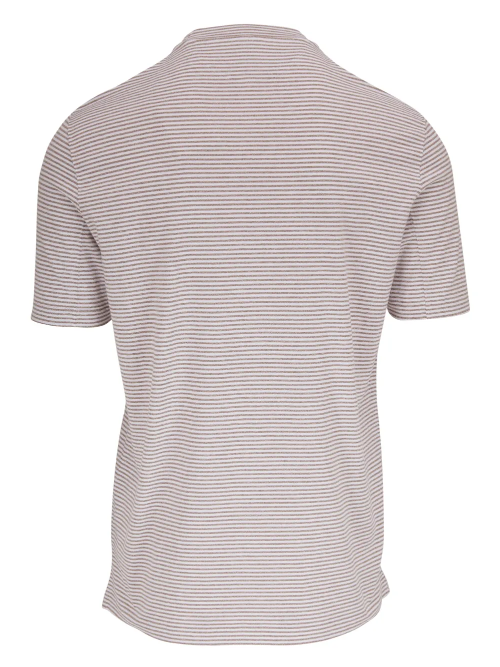 Brunello Cucinelli T-shirt met ronde hals - Beige