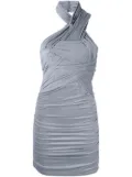Alexander Wang ruched halterneck minidress - Grey