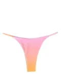 Louisa Ballou gradient-effect bikini bottoms - Pink