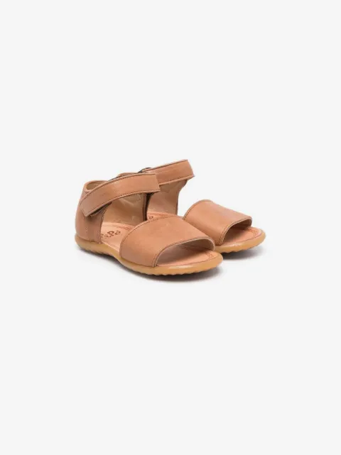 Pèpè open-toe leather sandals