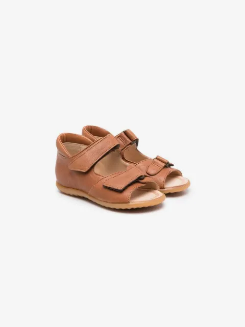 Pèpè leather touch-strap sandals
