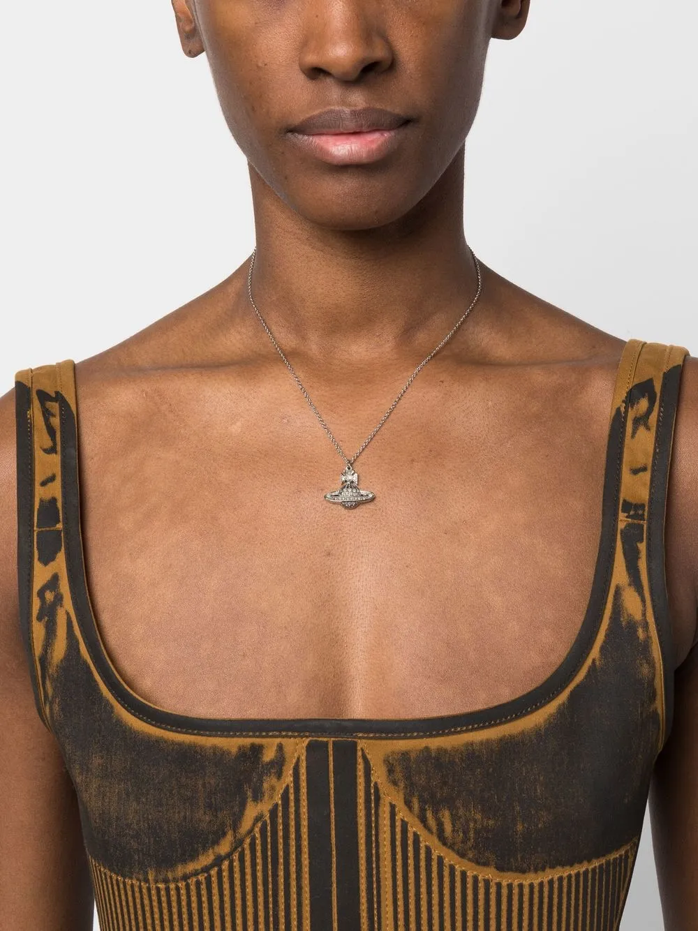 Vivienne Westwood Halsketting met hanger - Zilver
