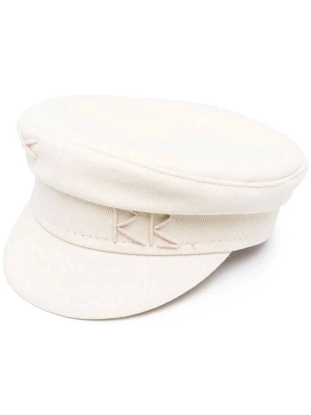 

Ruslan Baginskiy embroidered-logo baker boy cap - Neutrals