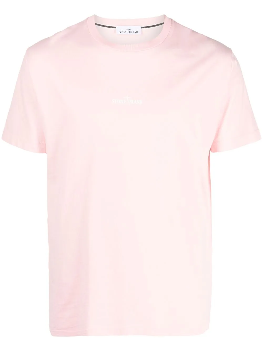 

Stone Island logo-print T-shirt - Pink