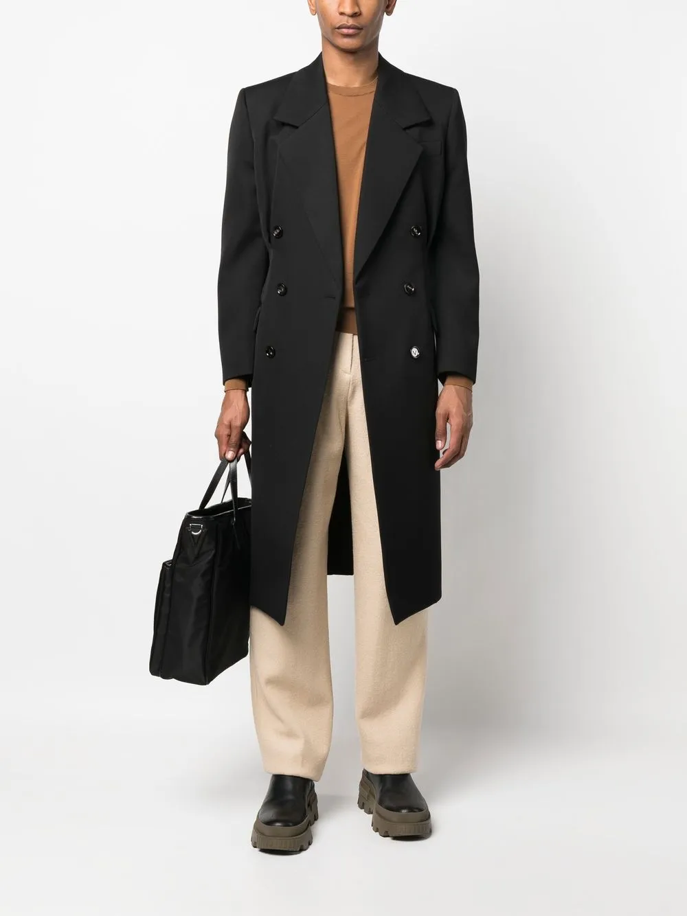 Zegna Wollen trui - Bruin