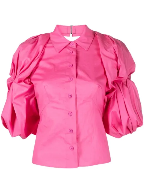 Jacquemus chemise à manches bouffantes