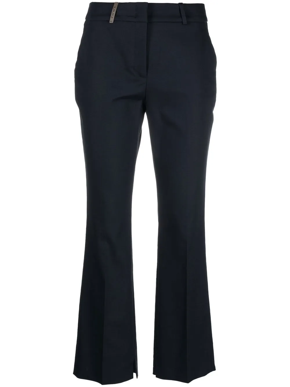 

Peserico pressed-crease tailored trousers - Blue