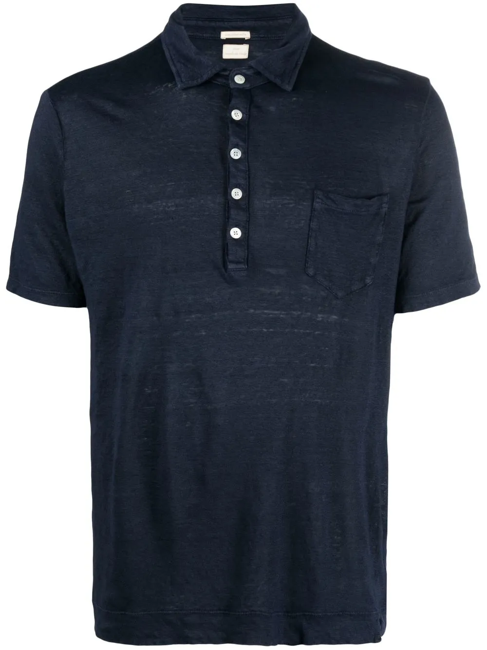 

Massimo Alba short sleeved polo shirt - Blue
