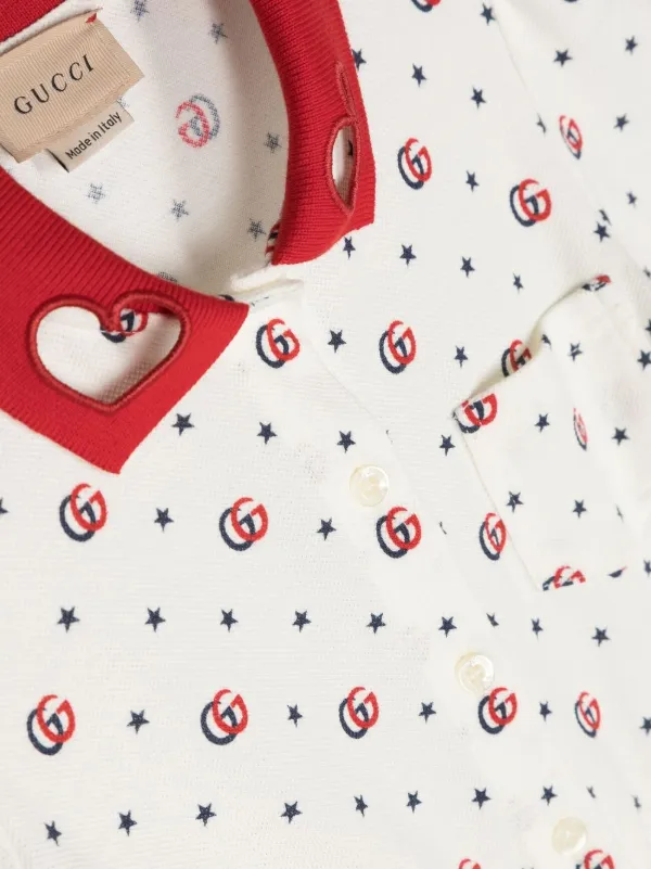 Gucci Kids モノグラム ショートスリーブ ワンピース - Farfetch