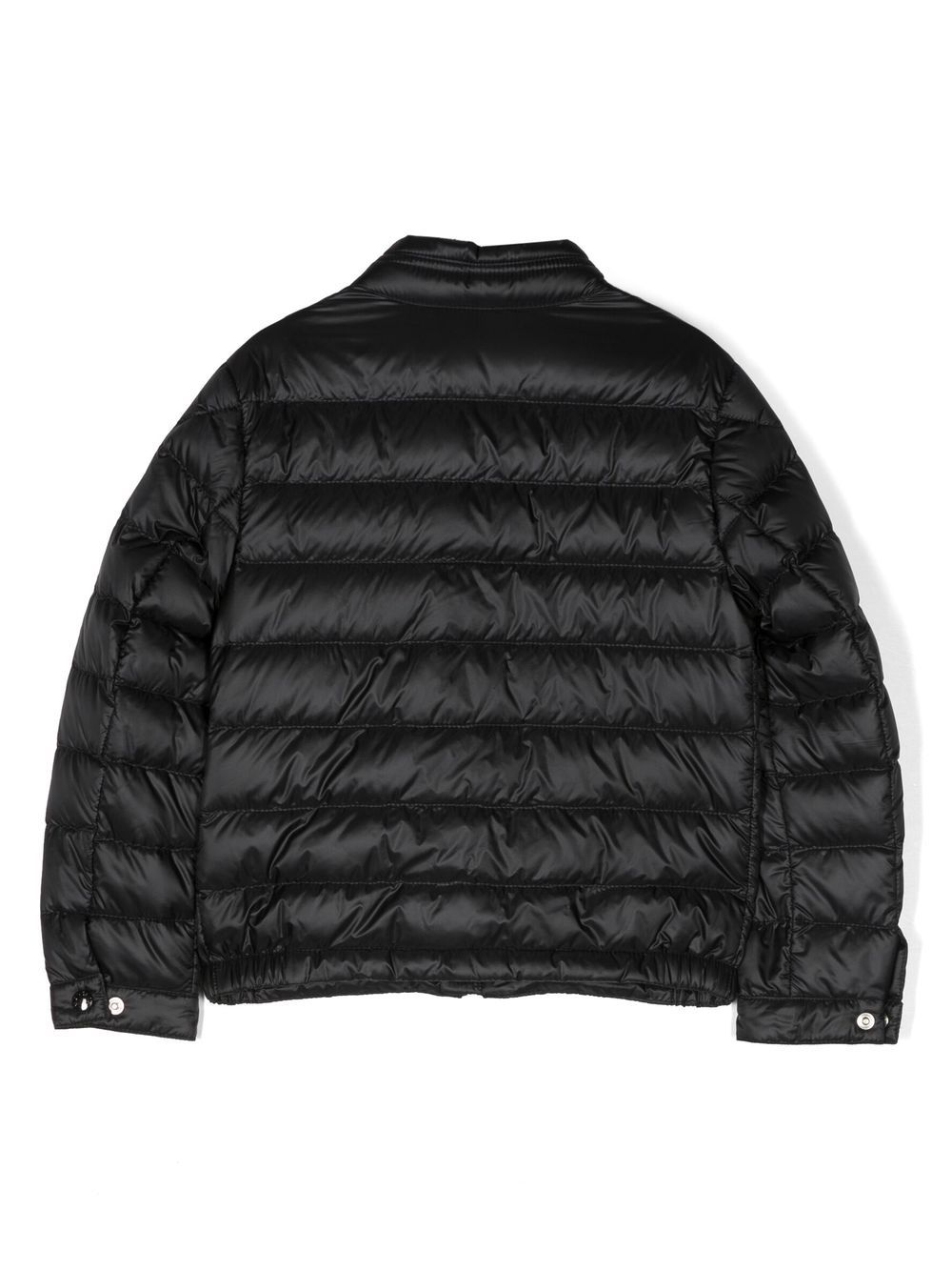 Moncler Enfant Jack met logopatch - Zwart