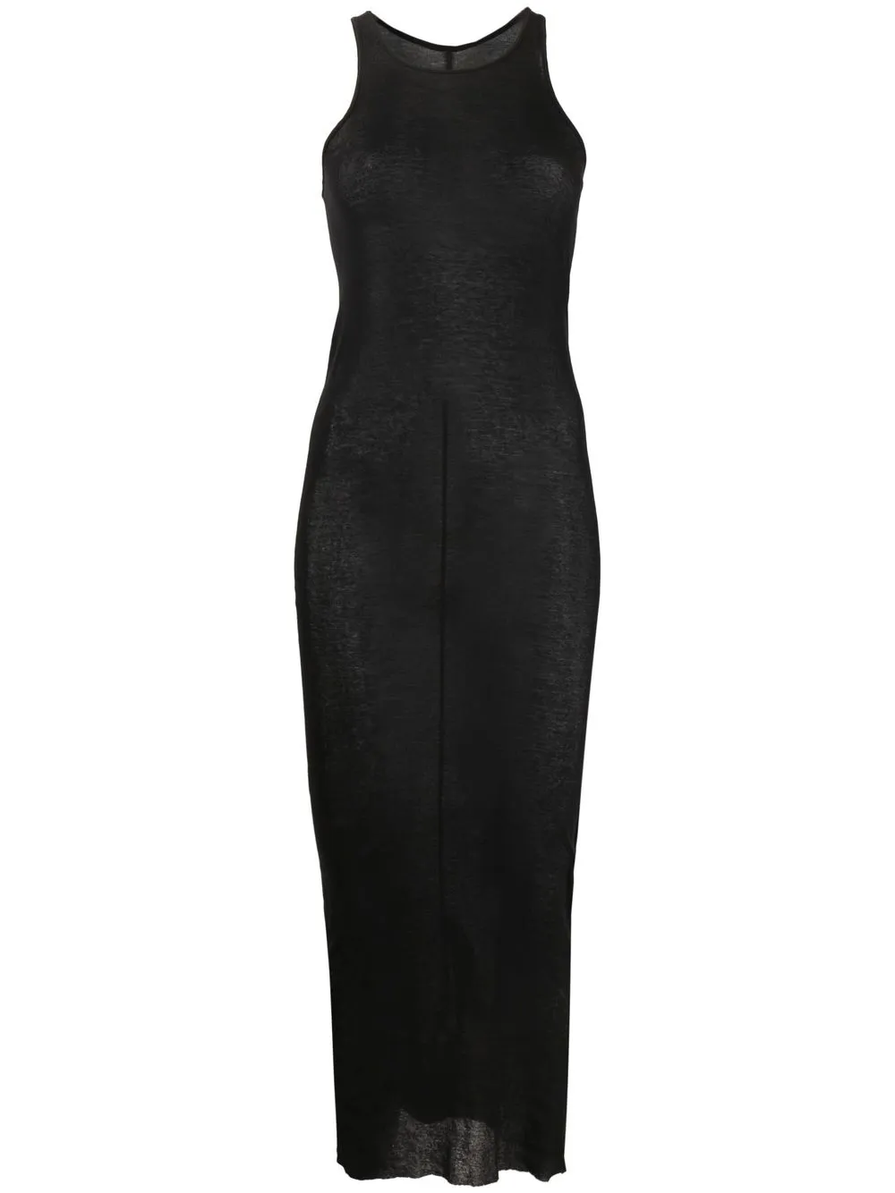 

Rick Owens fine-knit racerback dress - Black