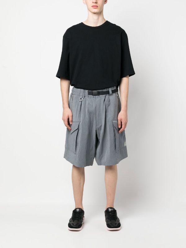 Y-3 Belted Bermuda Cargo Shorts - Farfetch