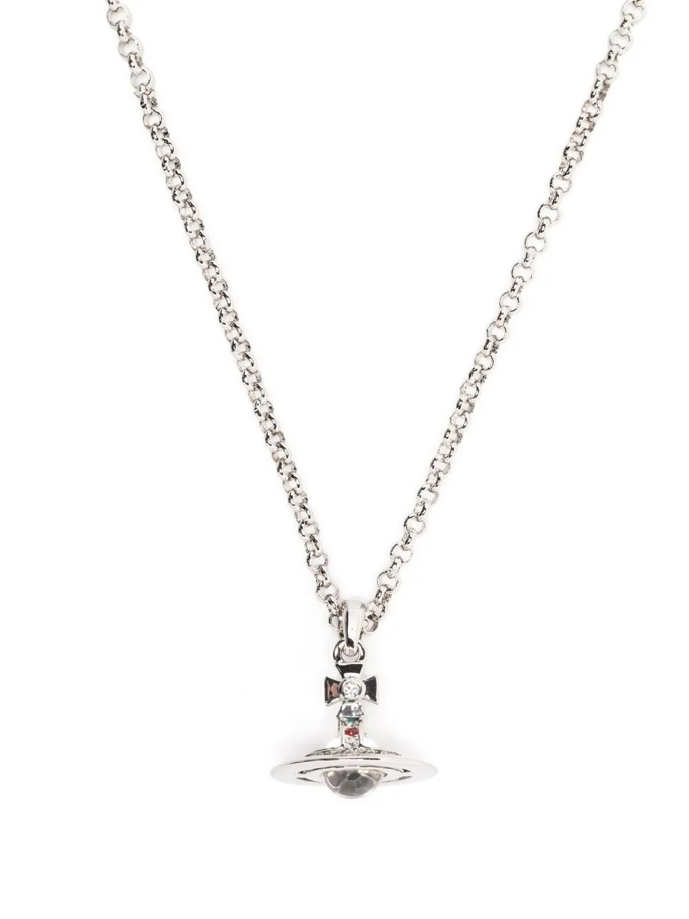 

Vivienne Westwood Orb-pendant chain necklace - Silver
