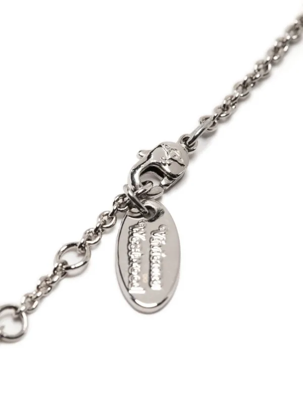 【国内正規品】 Westwood Vivienne Bas FARFETCH | Silver | Bracelet Chain Relief ジャケット・アウター
