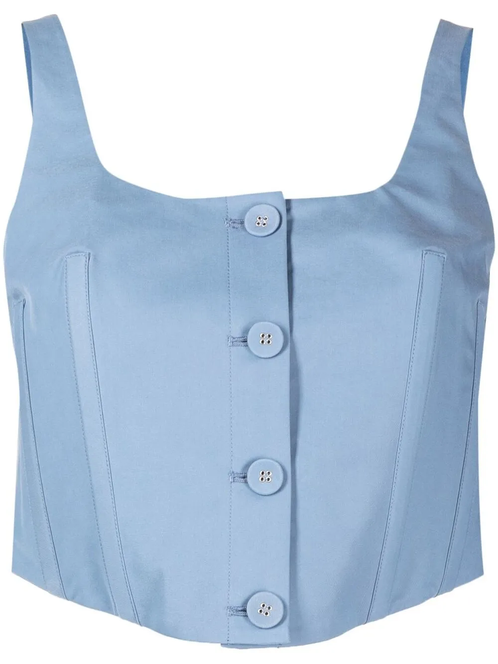 Anna Quan Cropped-top In Blue