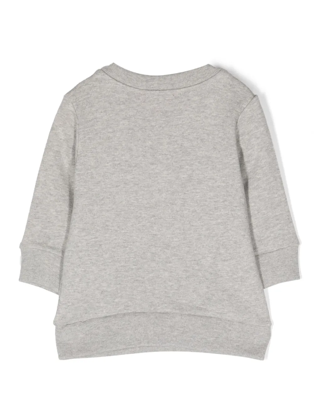 Diesel Kids logo-print cotton sweatshirt - Grijs