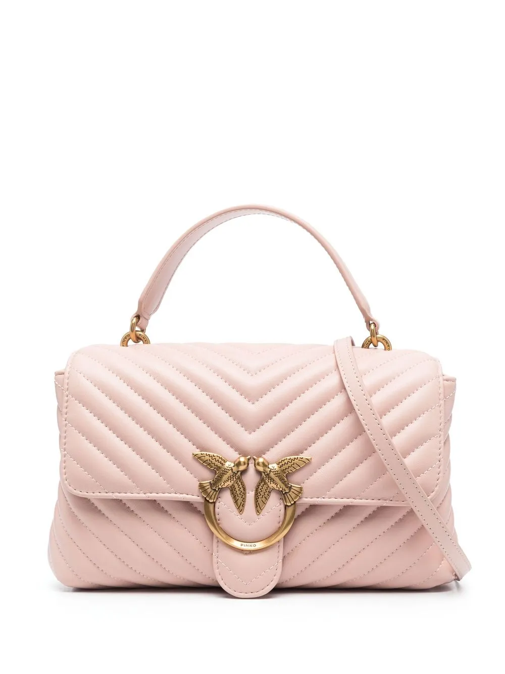 

PINKO Love chevron shoulder bag