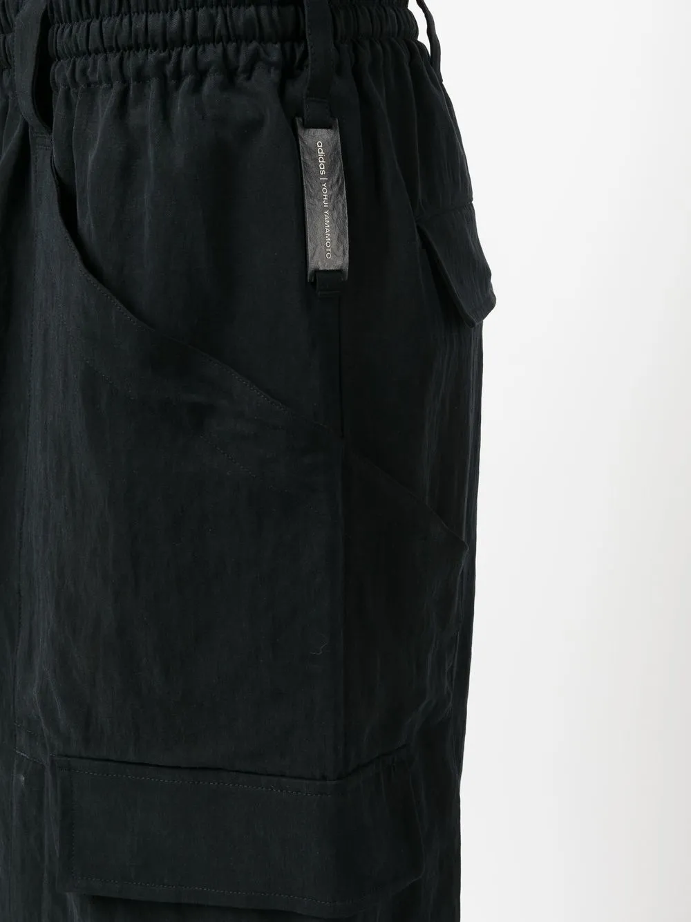 Shop Y-3 X Adidas Bermuda Shorts In Schwarz