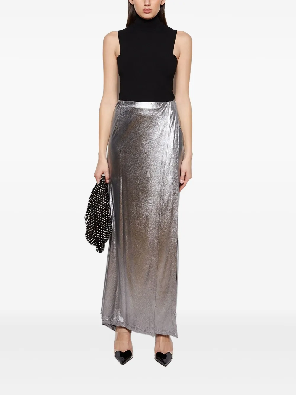 ZEYNEP ARCAY sleeveless turtleneck bodysuit | Full Length | Image 2