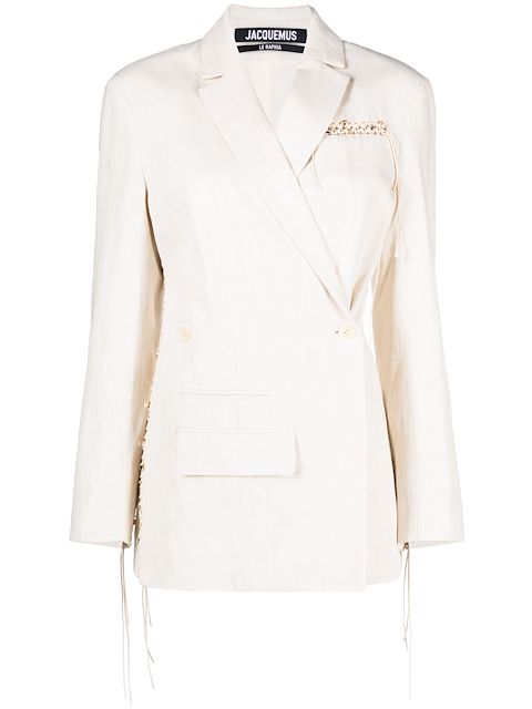 Jacquemus La Veste Tibau Brodée blazer