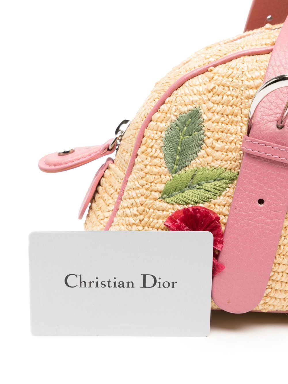 Christian Dior 2004 pre-owned Floral Appliqué Tote Bag - Farfetch