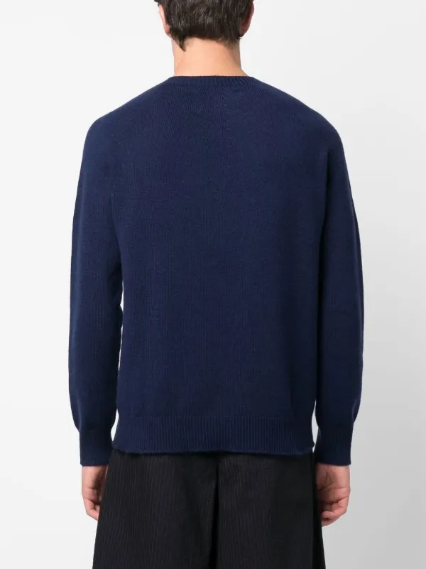 Jil Sander Crew Neck Cashmere Jumper Farfetch
