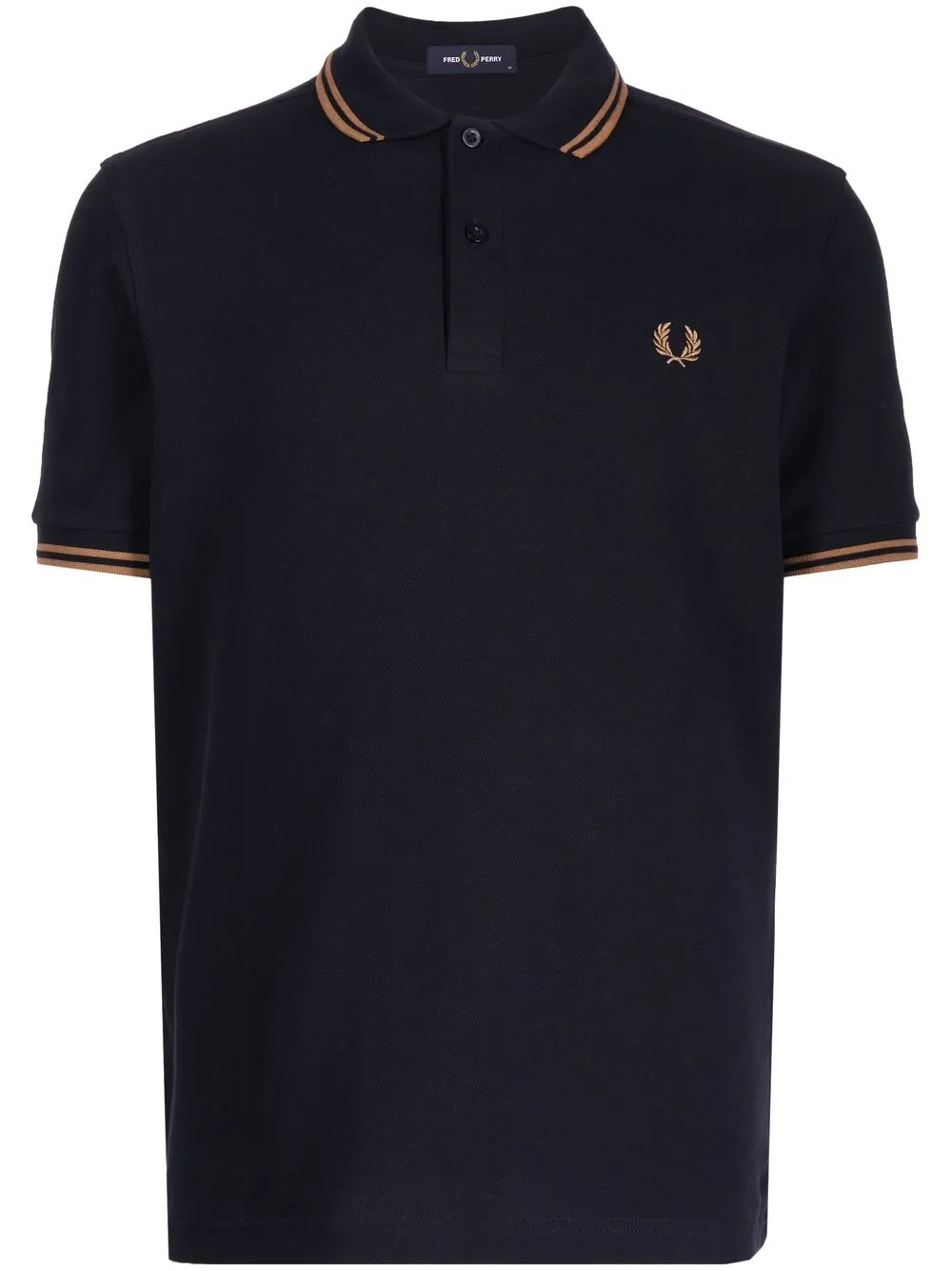 

Fred Perry playera tipo polo manga corta con logo bordado - Azul