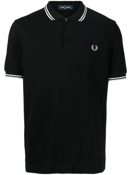 Polo à logo brodé - Fred Perry - Modalova